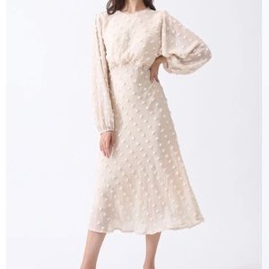 Chicwish XS ivory dress